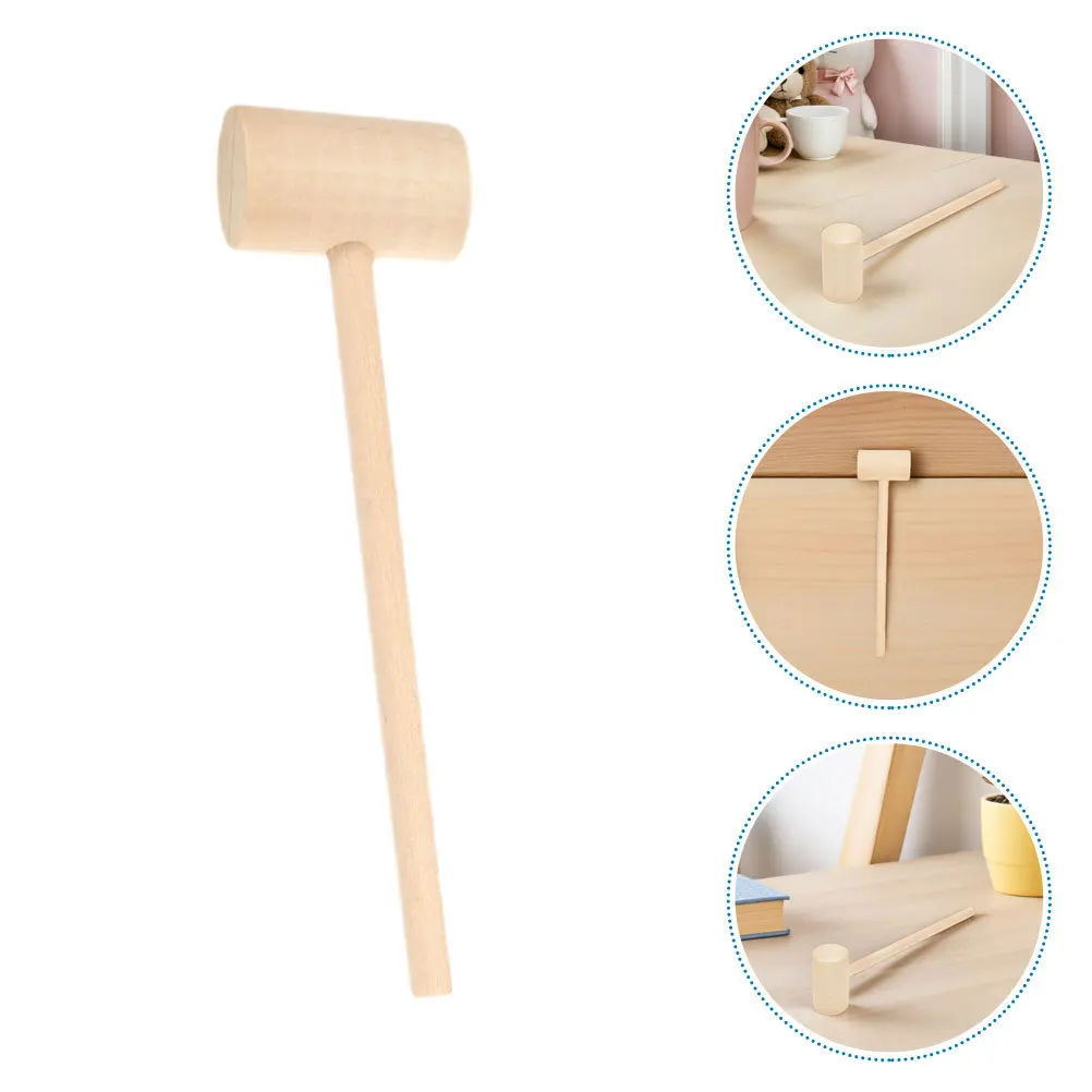 24 pezzi mini martello di legno martello per cracking al cioccolato in legno massello naturale per feste artigianato fai da te strumenti per rompere il cioccolato