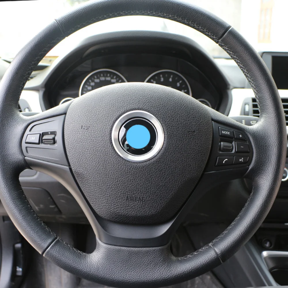 Car Styling Decoration Ring Steering Wheel Circle Sticker for BMW M3 M5 E36 E46 E60 E90 E92 X1 F48 X3 X5 X6