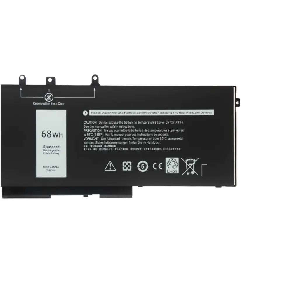 NEW GJKNX Laptop Battery For Dell Latitude E5480 5580 5490 5590 Precision M3520 M3530 GD1JP 7.6V 68WH