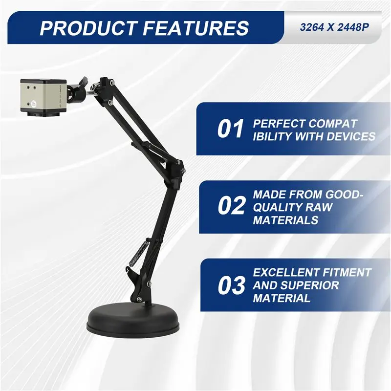AA08-Teacher Document Camera,8 Megapixel Autofocus USB Document Camera For Distance Education Teaching Web Conference