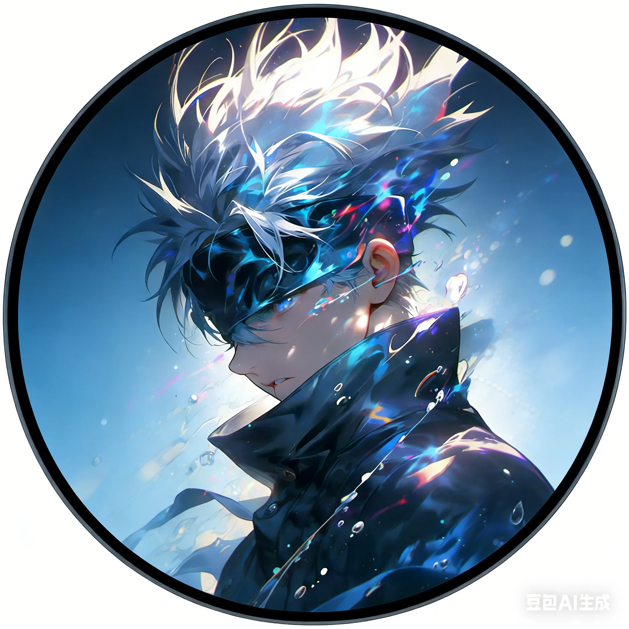 

Динамический электронный сенсорный экран, модный значок в стиле аниме «сделай сам», цифровая фоторамка, украшение для дома