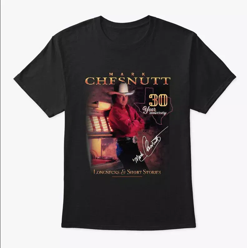 

Vtg Mark Chesnutt 30th Anniversary T Shirt size S 5XL