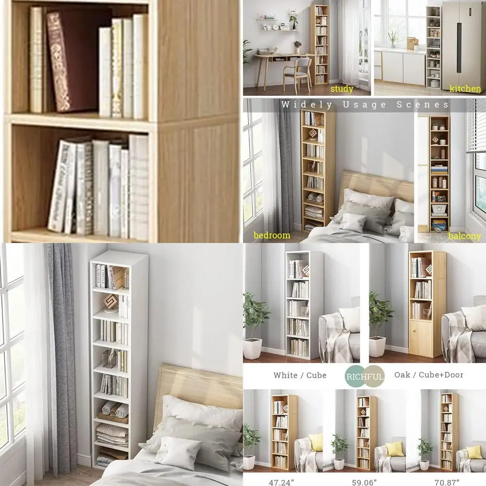 Oak 71 Tall Corner …