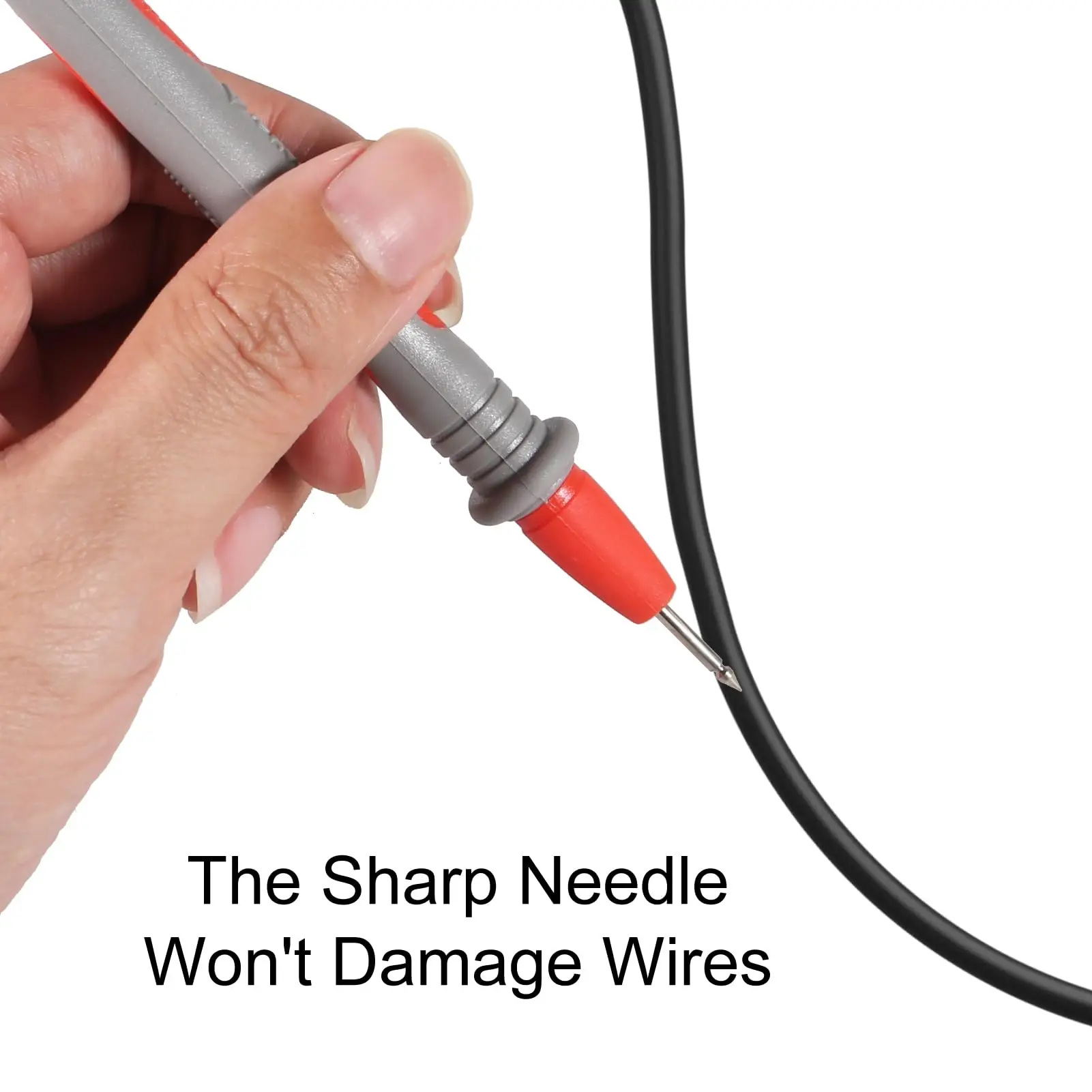 2 conjunto 10/20a kit de chumbo teste multímetro sondas cabo universal voltímetro leva testador fio caneta cabo para multímetros digitais