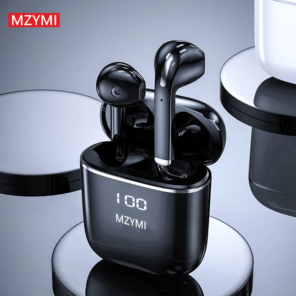 MZYMI Wireless Earphones Buds3 Pro Bluetooth Headphones TWS In-Ear EarHook Earbuds With Mic Stereo Sound Sports Headset