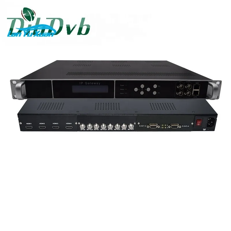 Multi-Standard Q2 Modular Encoder Modulator DVB-T ISDB-T ATSC DTMB 8-32 Carrier RF Output for Latin America Asia
