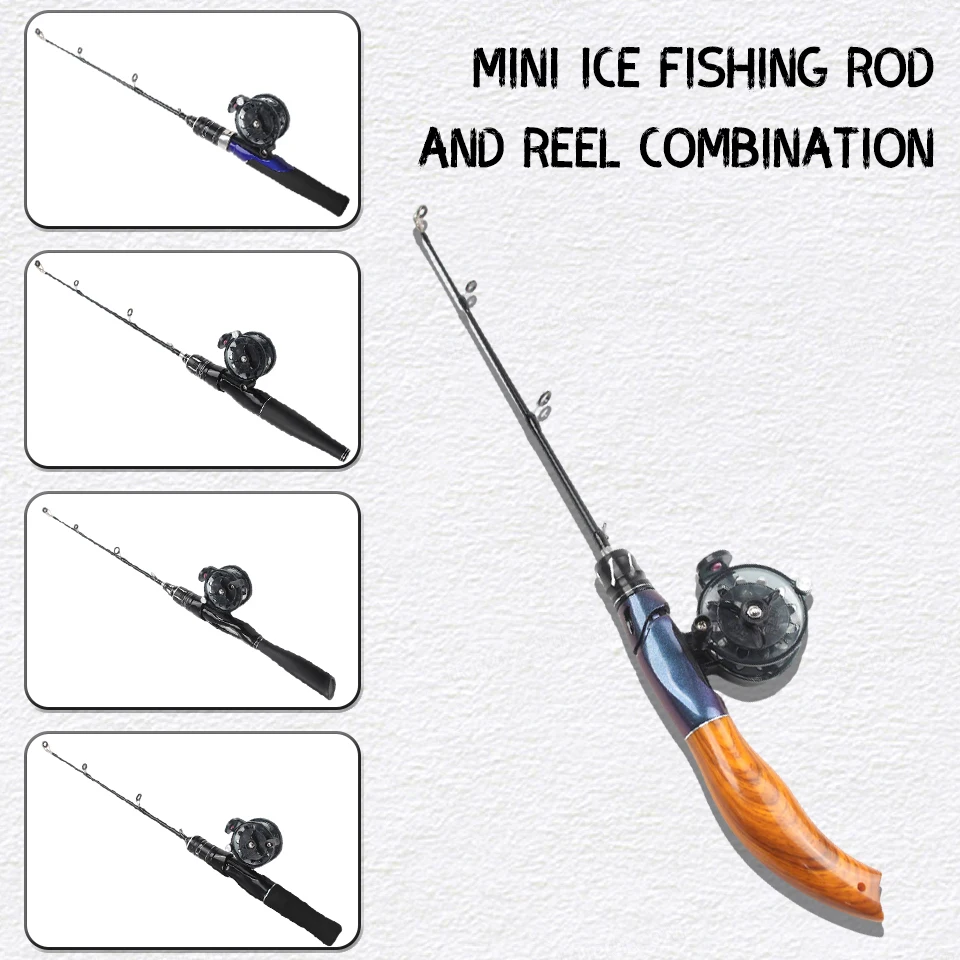 

Этот набор удочек для зимней рыбалки длиной 50 см доступен в 5 различных моделях, идеально подходящих для вашей желаемой рыбы и способа ловли.