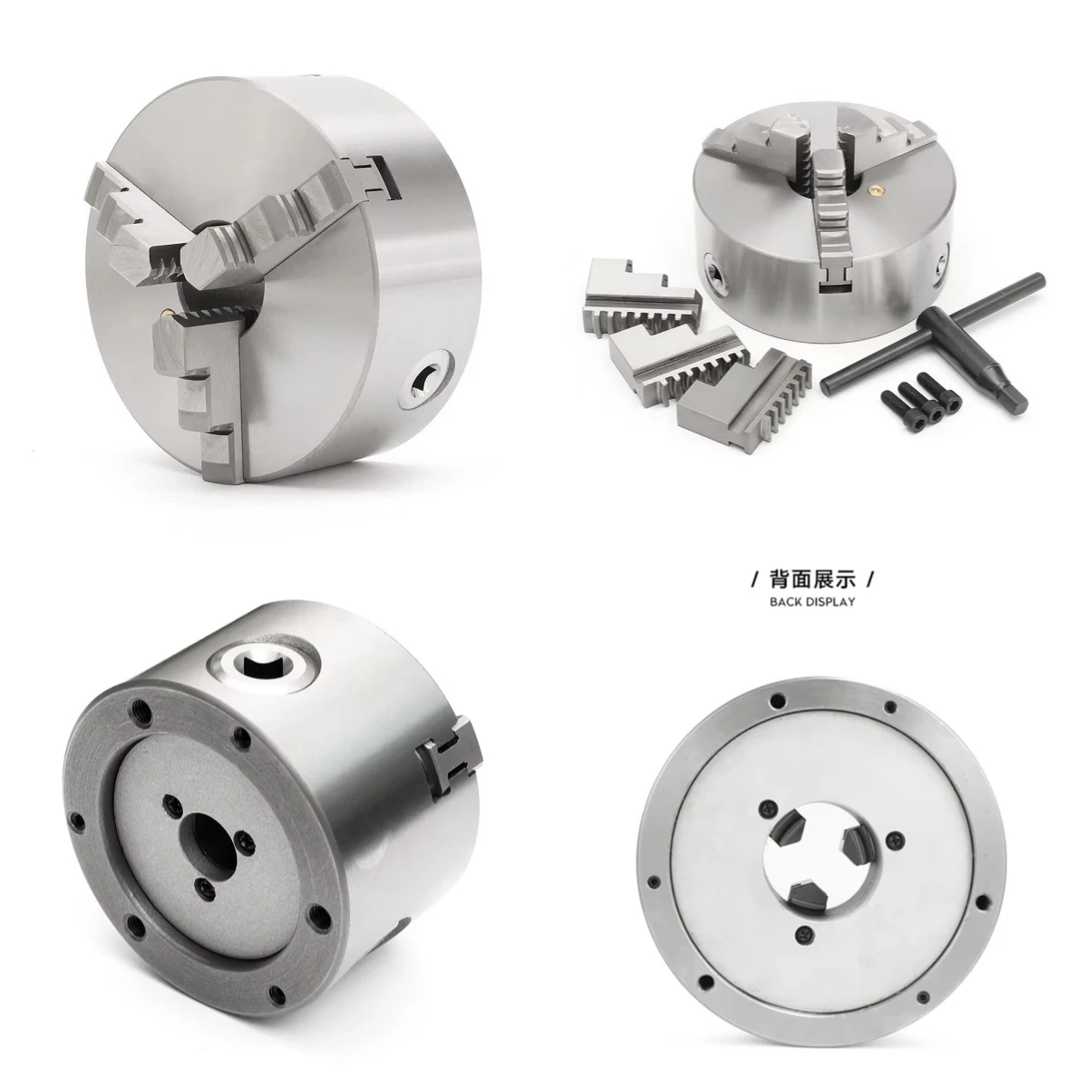 Lathe Collet Manual Self-Centering Clamp Cartridge Chuck Grinding Milling Machine Tools Drill Scroll Accessories