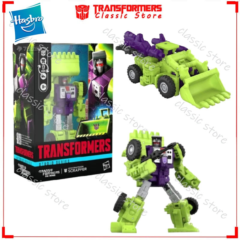 

In Stock Classic Transformers Toys Studio Series SS-86 Scrapper Voyage Class Cybertron Autobots Action Figures Collectible Gifts