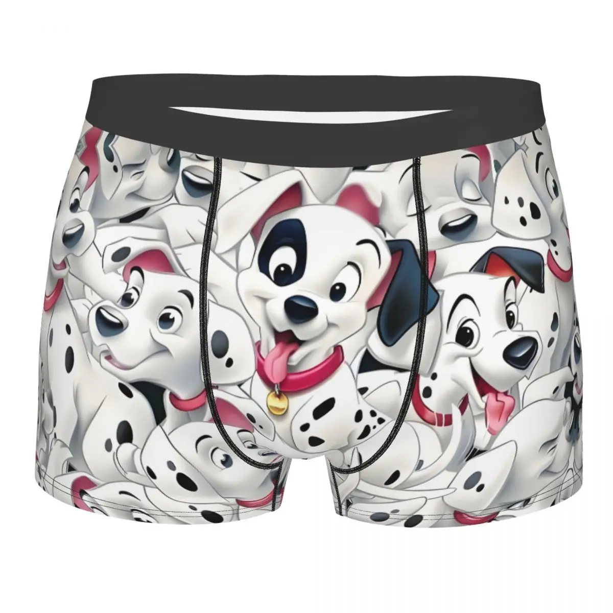 

Custom Cartoon Dog Dalmatians Underwear Men Printed 101 Kawaii Anime Boxer Briefs Shorts Panties Breathable Underpants