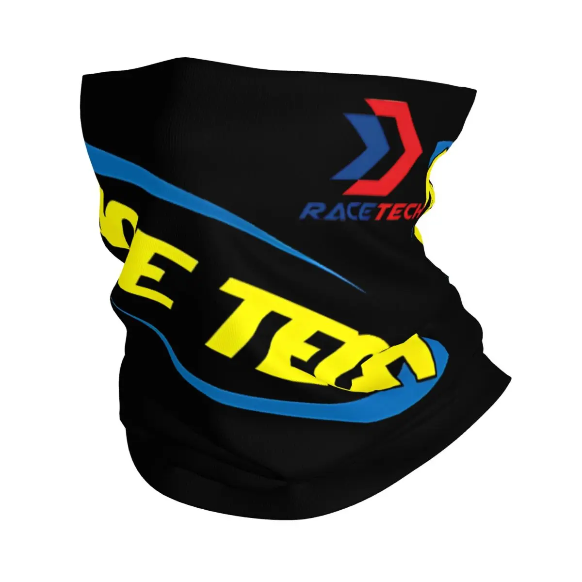 A Racer Cant Be Calm Racetech Bandana Neck Cover Printed Motor Motocross Racetech Wrap Scarf Balaclava Riding Unisex Adult