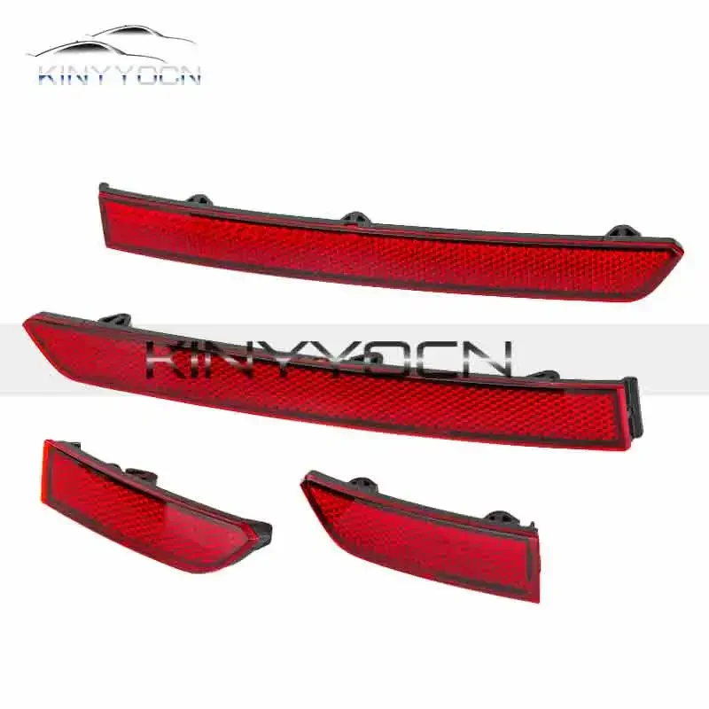 For VW Volkswagen Tiguan L 2016 17 18 19 20 21 Rear Bumper Fog Light Reflector Stop Light Rear Fog Light Foglamp Brake Lamp