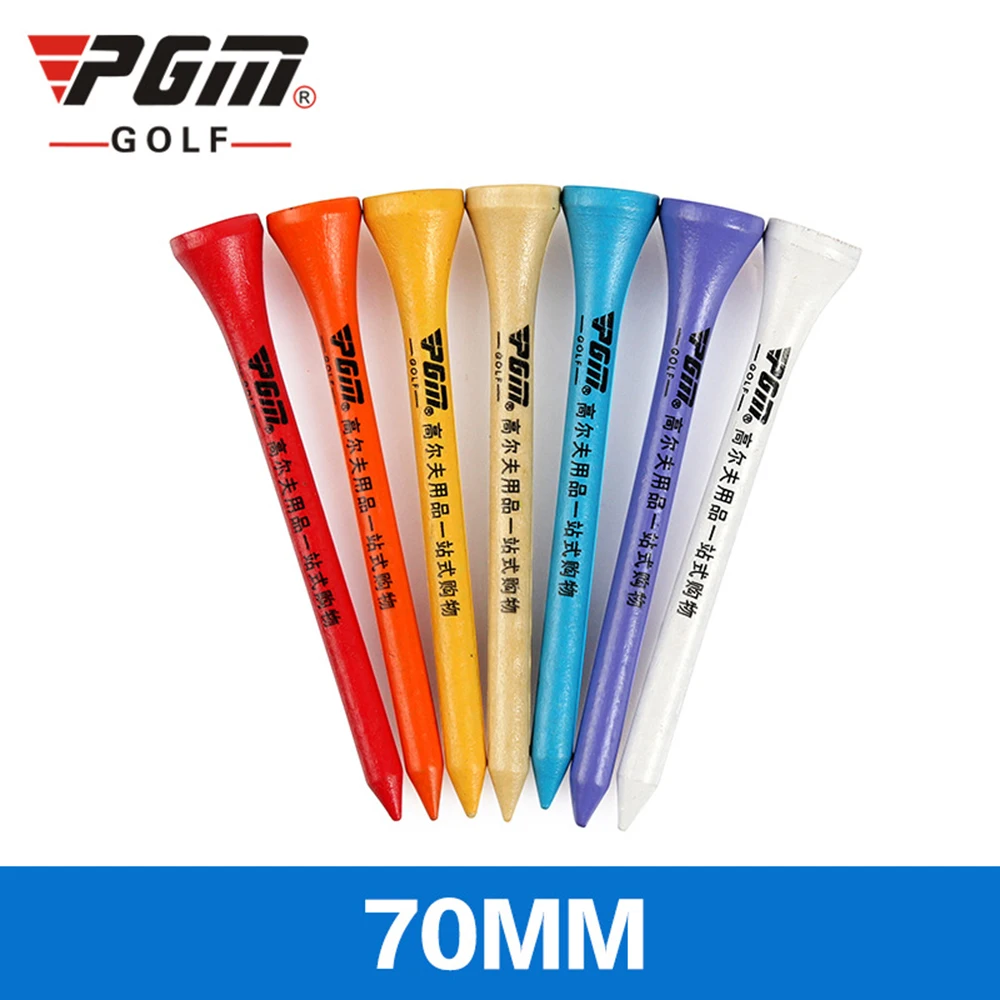 PGM Golf TEE Holz-TEE-Halter, langlebig, für Golfzubehör, 42 mm/54 mm/70 mm, verbesserte Genauigkeit, stabilere Ausführung, reduziert Reibung – Detail 4