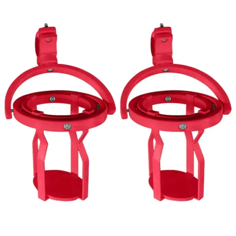 A89E-Gyroscopic Bicycle Cup Holder - Clip-On Design, Adjustable Hanging Bottle Holder For Cycling Accessories