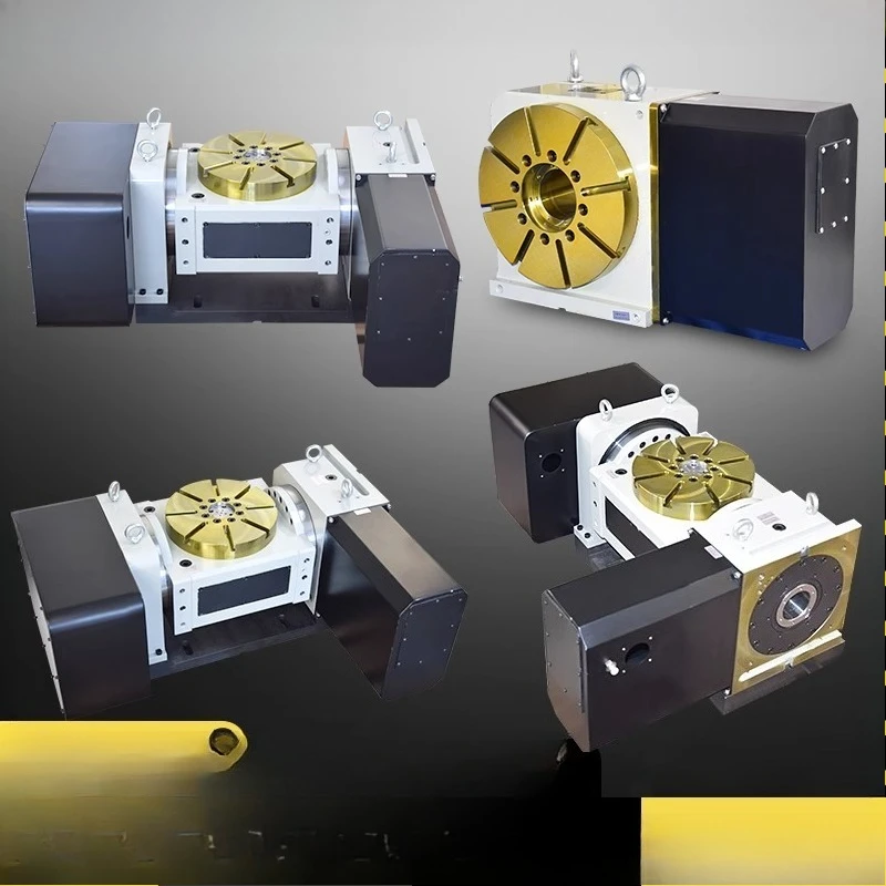 Four-axis turntable CNC five-axis turntable CNC machining center Indexing head Zero backlash Cam roller turntable