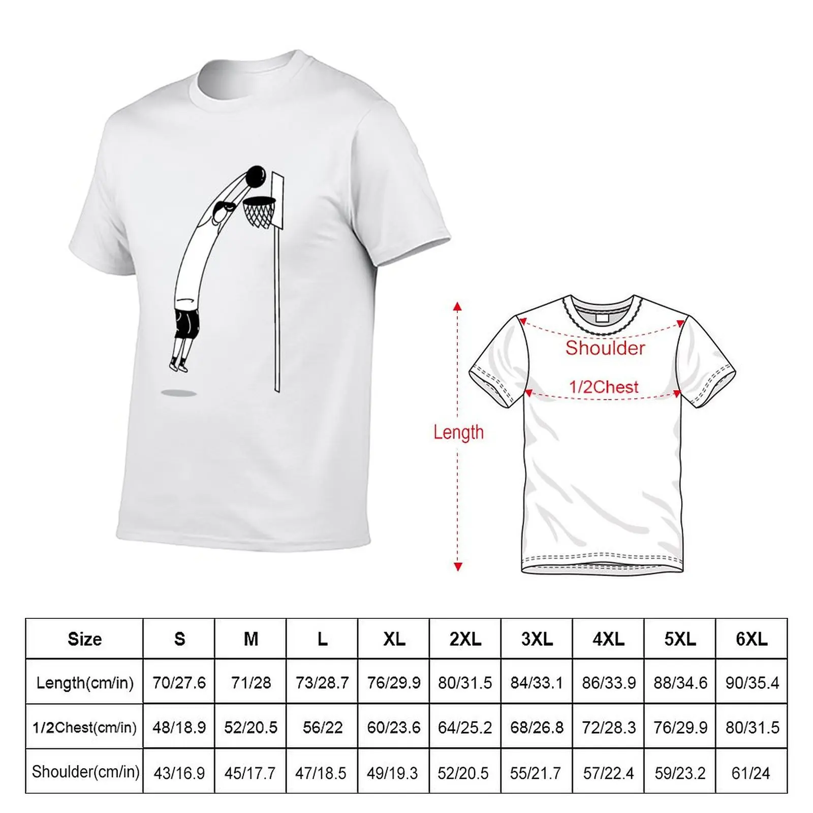 Funny Dunk! Best of Dunk! T-Shirt Vintage Print Crew Neck Tee