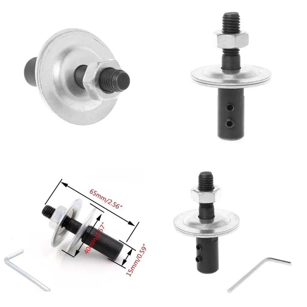 

10mm Spindle Adapter For Grinding Polishing Shaft Motor for Bench Grinder 8x12x6 high quality,New Year Gift