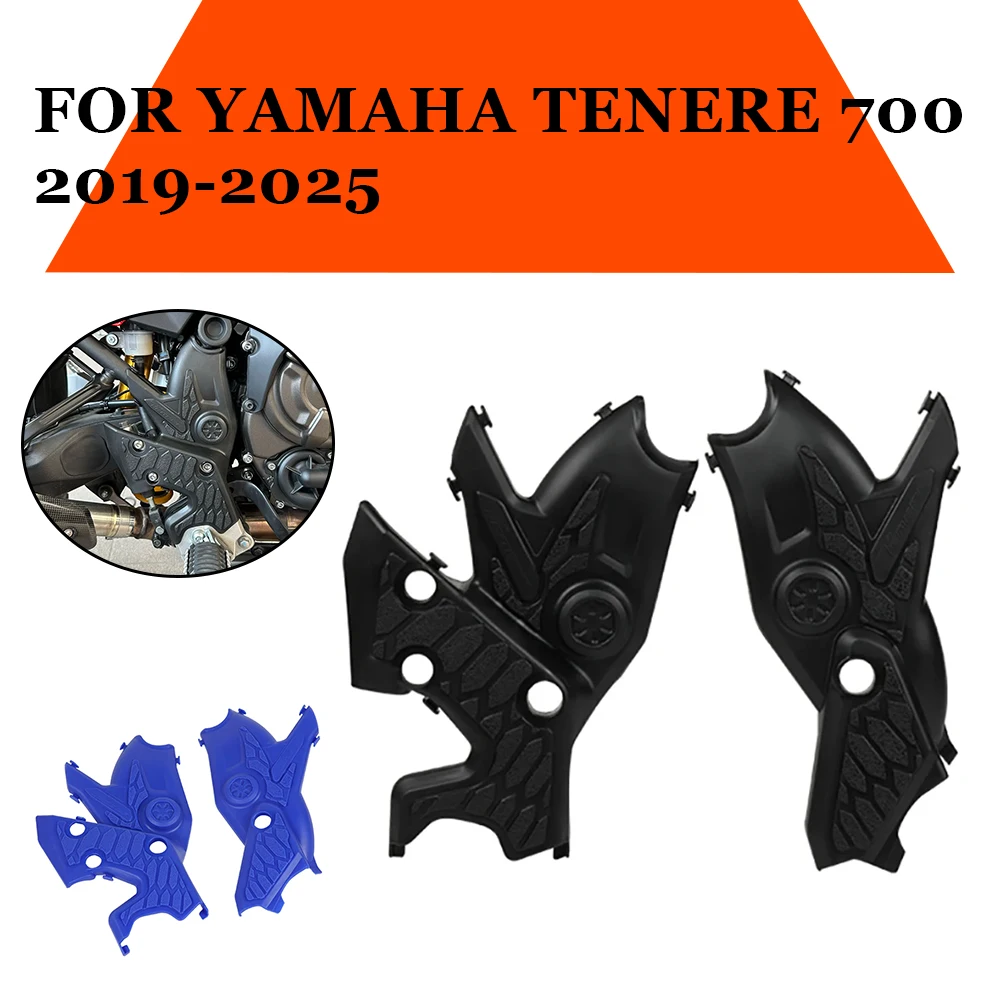 Pour TENERE 700 accessoires de moto cadre pare-chocs couverture pour Yamaha Tenere700 T700 T7 2023 2024 pare-chocs cadre Protection garde