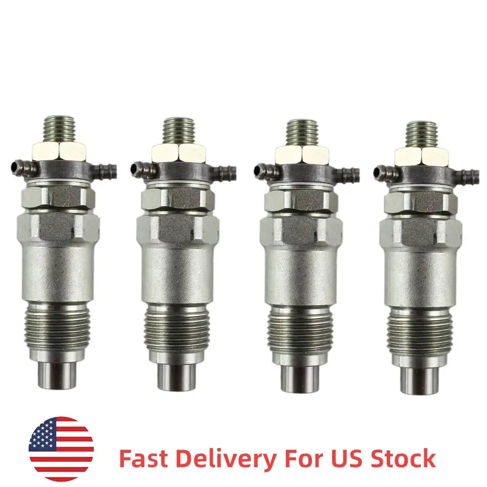 

4pcs Fuel Injectors 3974254 Fits For Bobcat 743 643 645 225 231 Kubota V1702 D1402 V1902 Engine Car Accessories Parts