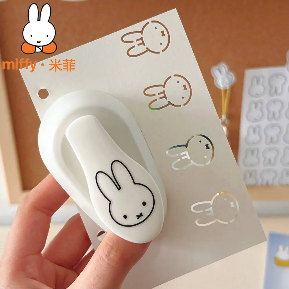 Cute Miffy Large Pattern Puncher Rabbit Embossing Tool DIY Handcraft Accessory Creative Printing Machine for Journal Scrapbook view 5