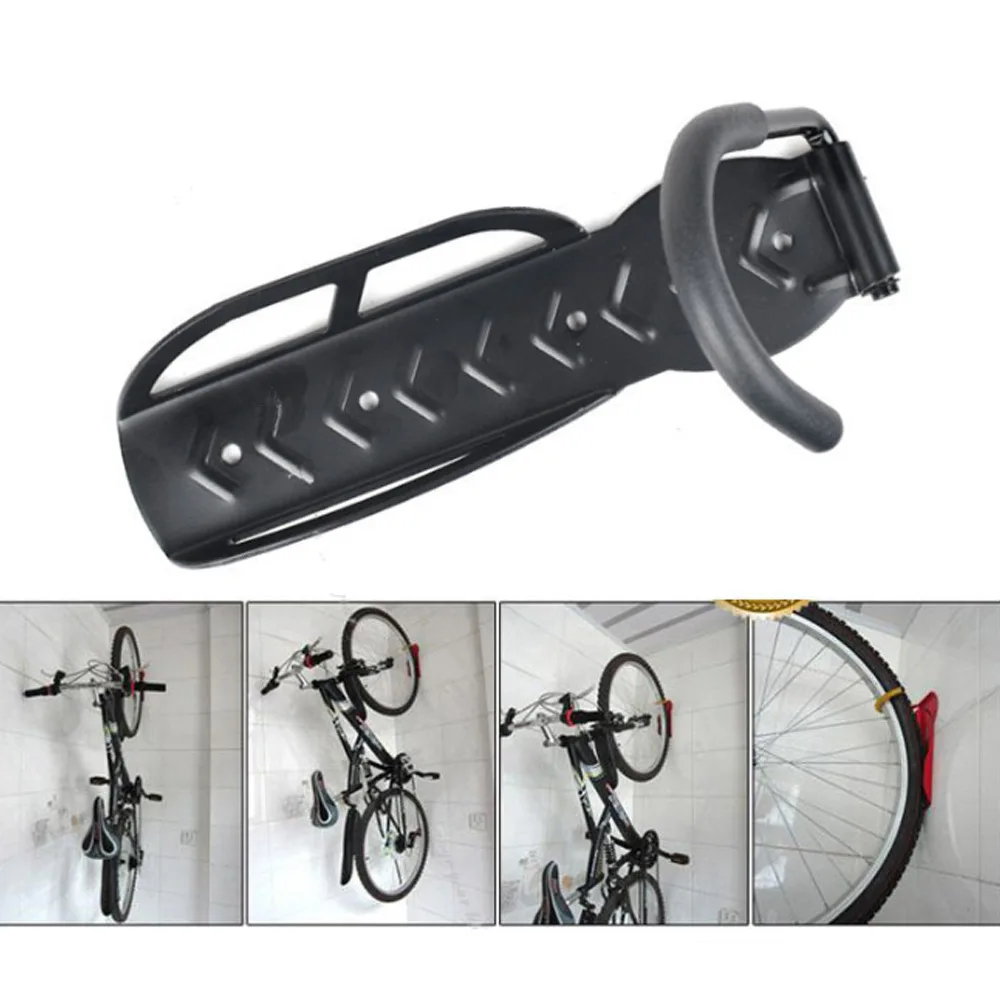 Bike Stand Wall Mount Bicycle Holder Mountain Bike Rack Stands Steel Storage Hanger Hook Mounted Rack Stands Bicycle Accessories