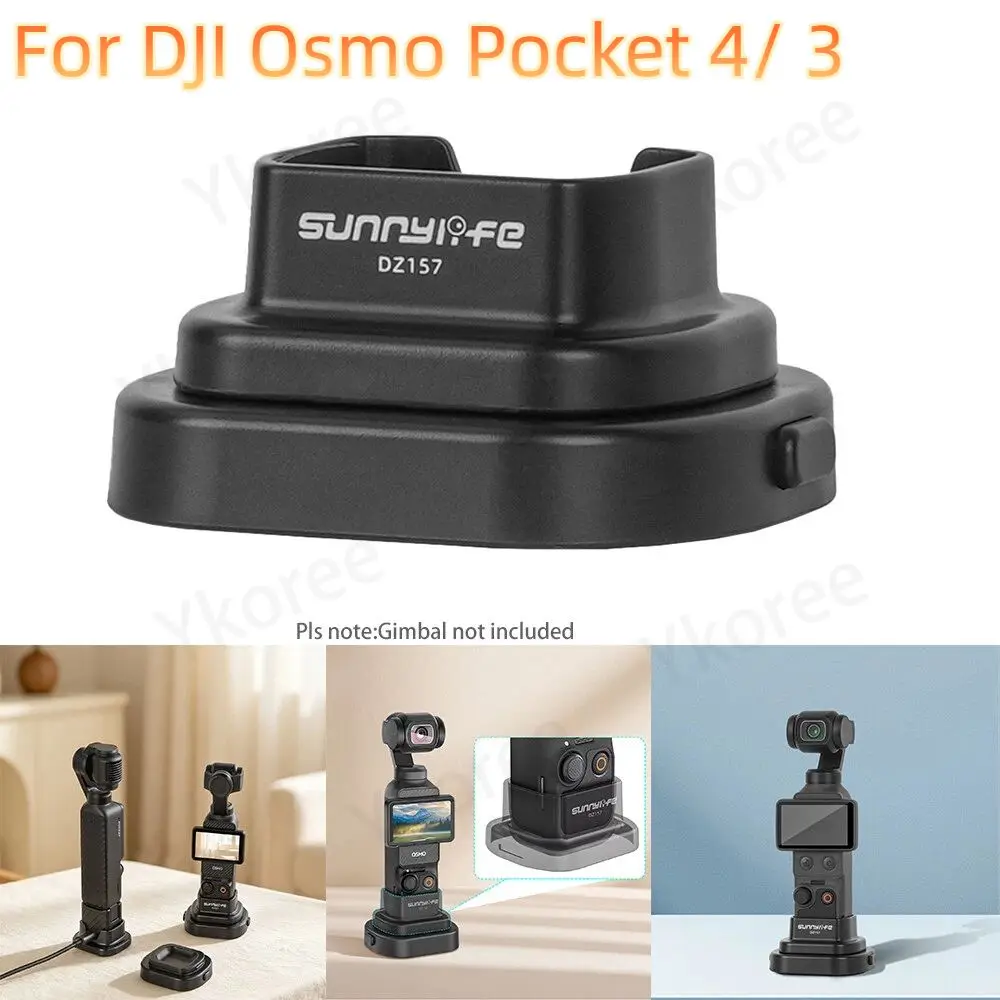 Desktop-Autohalterung für DJI Osmo Pocket 4/3, Stützhalterung für Pocket 4 Handheld-Kamera-Gimbal-Zubehör