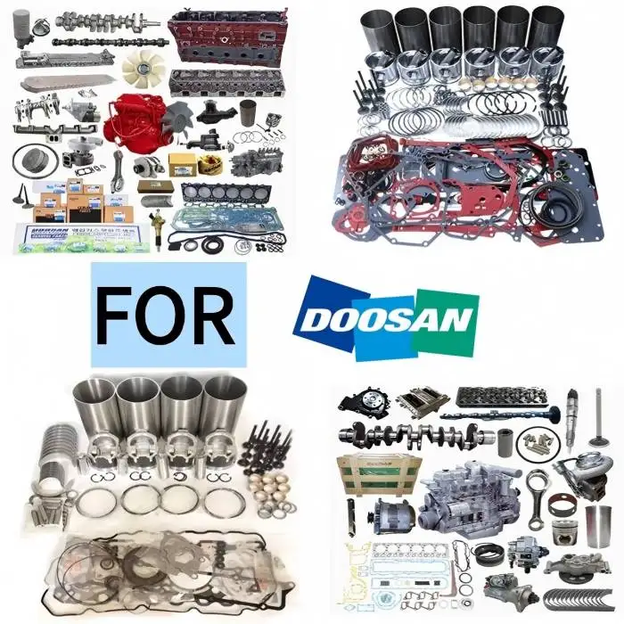 

AD196TS TILV180TIM V180TIL V158TIM V158TIL V158TIH V222TI Детали комплекта для капитального ремонта двигателя для DOOSAN