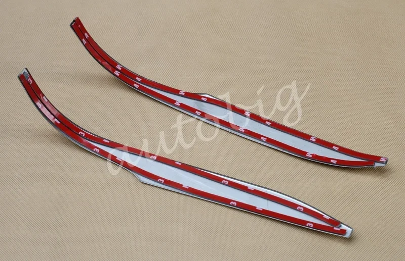 لتويوتا RAV4 هايلاندر كلوغر الفولاذ المقاوم للصدأ مرآة الرؤية الخلفية قطاع غطاء الزخارف الملحقات الخارجية #6