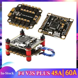 F4 V3S PLUS FC Flight Controller Board Built-in Barometer OSD with Brushless ESC Stack/Power for RC 210 230 250MM RC Drone