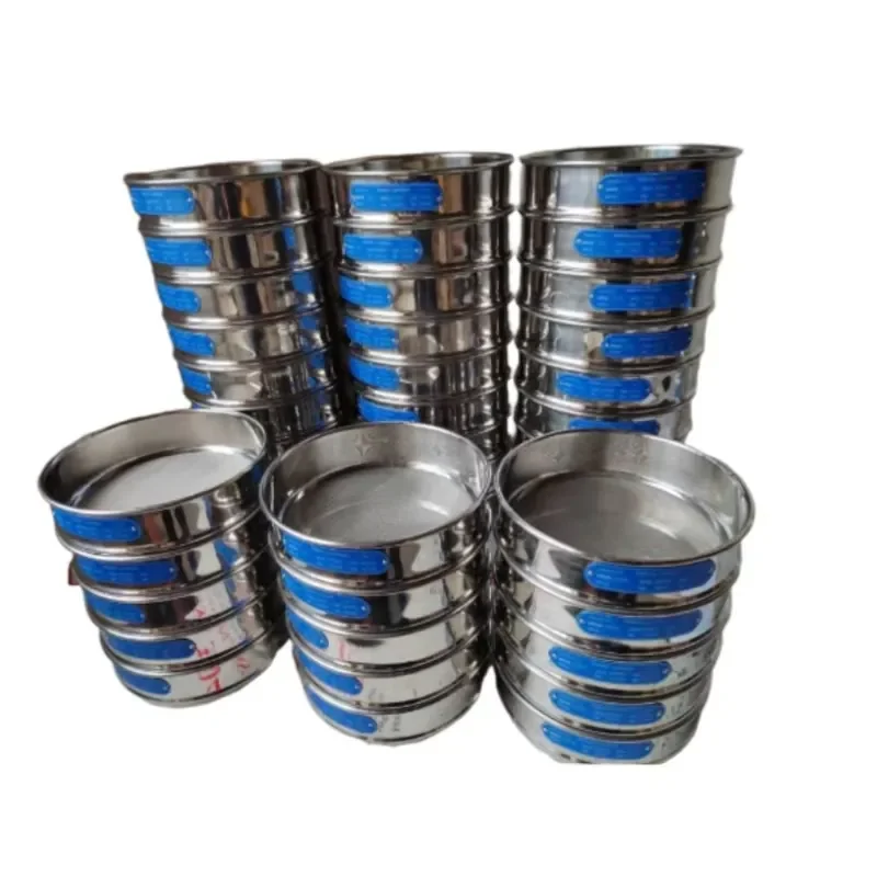 Hot sale1 3 5 20 50 63 80 100 150 200 400 500 600 Stainless Steel Flour Mesh Standard Laboratory Test Sieve/soil