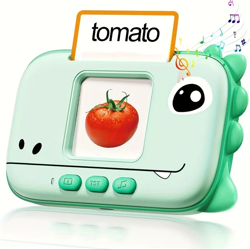 بطاقات فلاش ناطقة باللغة الإنجليزية التعليمية المبكرة للأطفال الصغار في مرحلة ما قبل المدرسة تعلم آلة القراءة للأطفال مشغل ألغاز الكتب الصوتية #1