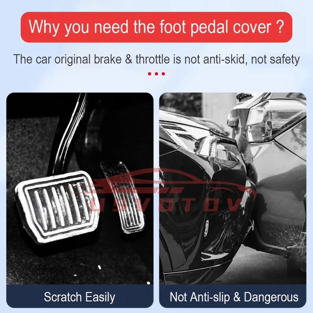 ل تسلا نموذج 3/Y غطاء دواسة الألومنيوم 2 حزمة الملحقات 2022-2025 منصات دواسة القدم المضادة للانزلاق الأداء مسرع Tesmayx