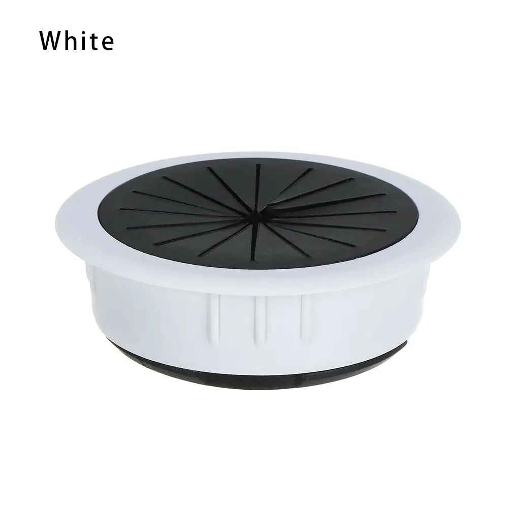 Practical Buckle Line Office Organizer Wire Hole Cover Desk Table Cable Fastener Computer Grommet Line Box