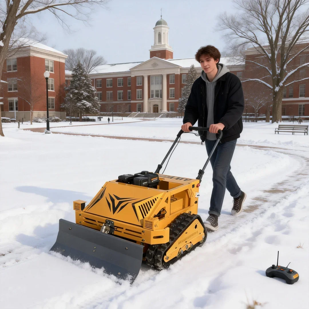 

Интеллектуальная газонокосилка с функцией обхода препятствий и вращающимися лезвиями – 4-тактный двигатель 212 куб. см, беспроводное дистанционное управление