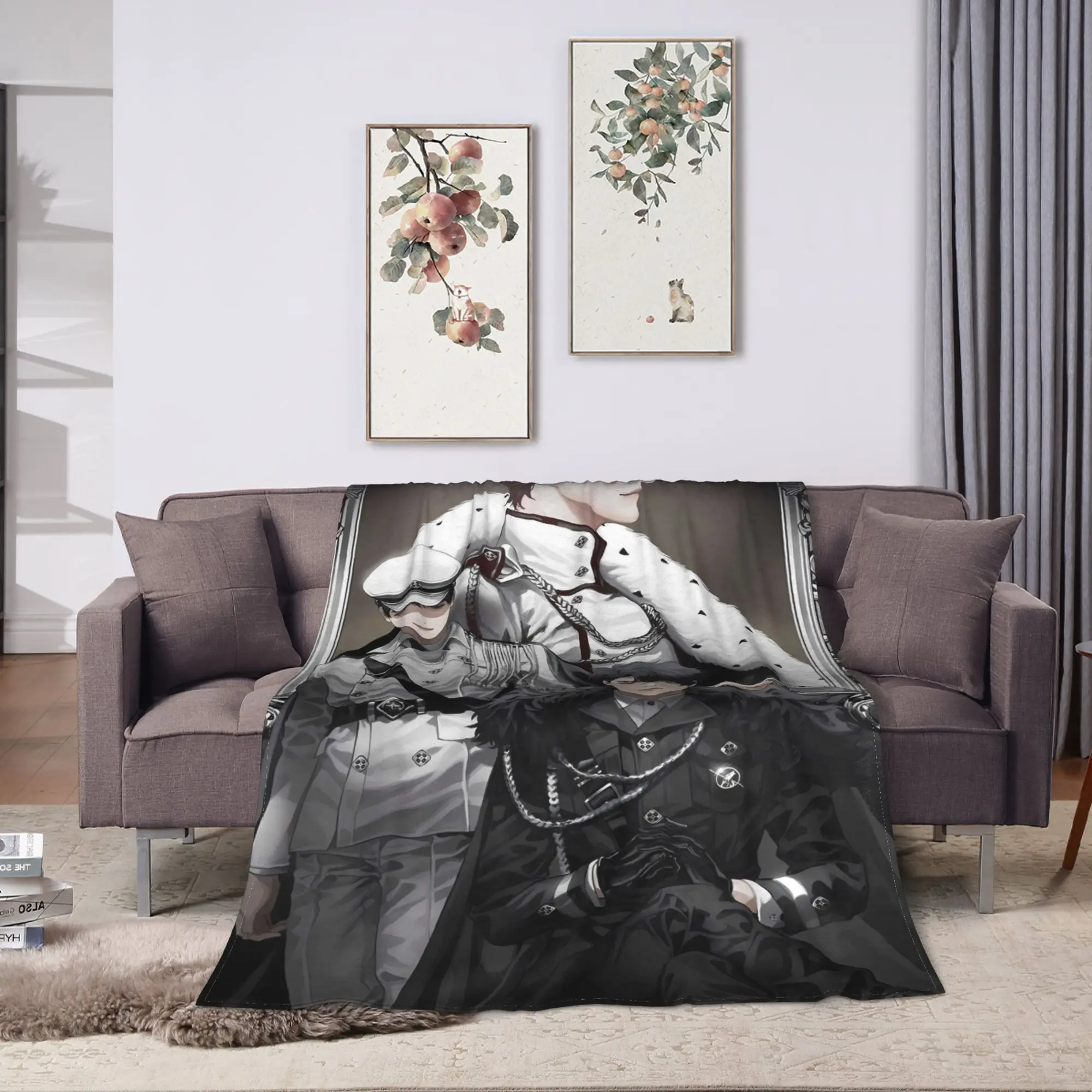 Novel Omniscient Reader Viewpoint Blanket  Travel Flannel Throw Blanket For Bedroom Warm Soft Custom DIY Quality Bedspread Gift