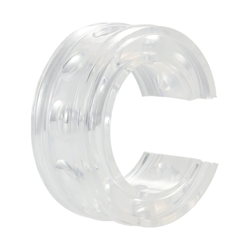 Auto-Pufferfeder-Stoßdämpfer aus Gummi, einzeln (Modell D), transparente Farbe