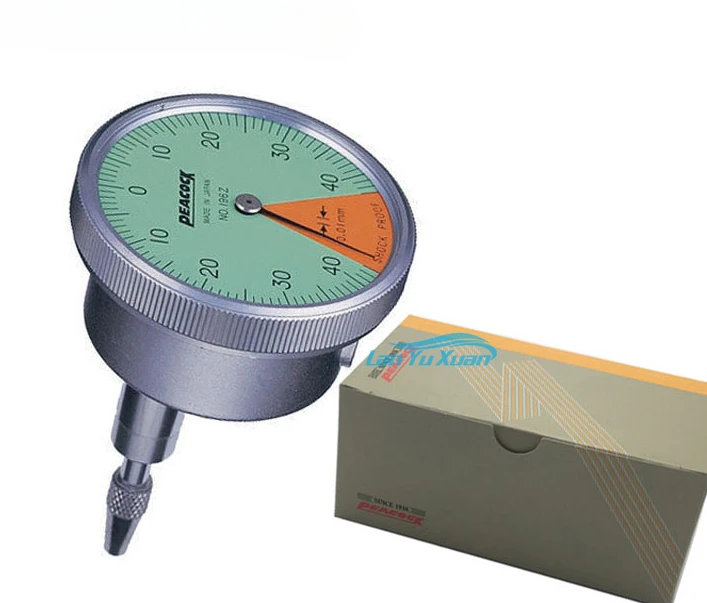 Japanese Peacock PEACOCK Back Plunger Vertical Scale Dial Indicator 196A/196B/196Z Ratio Measurement Table