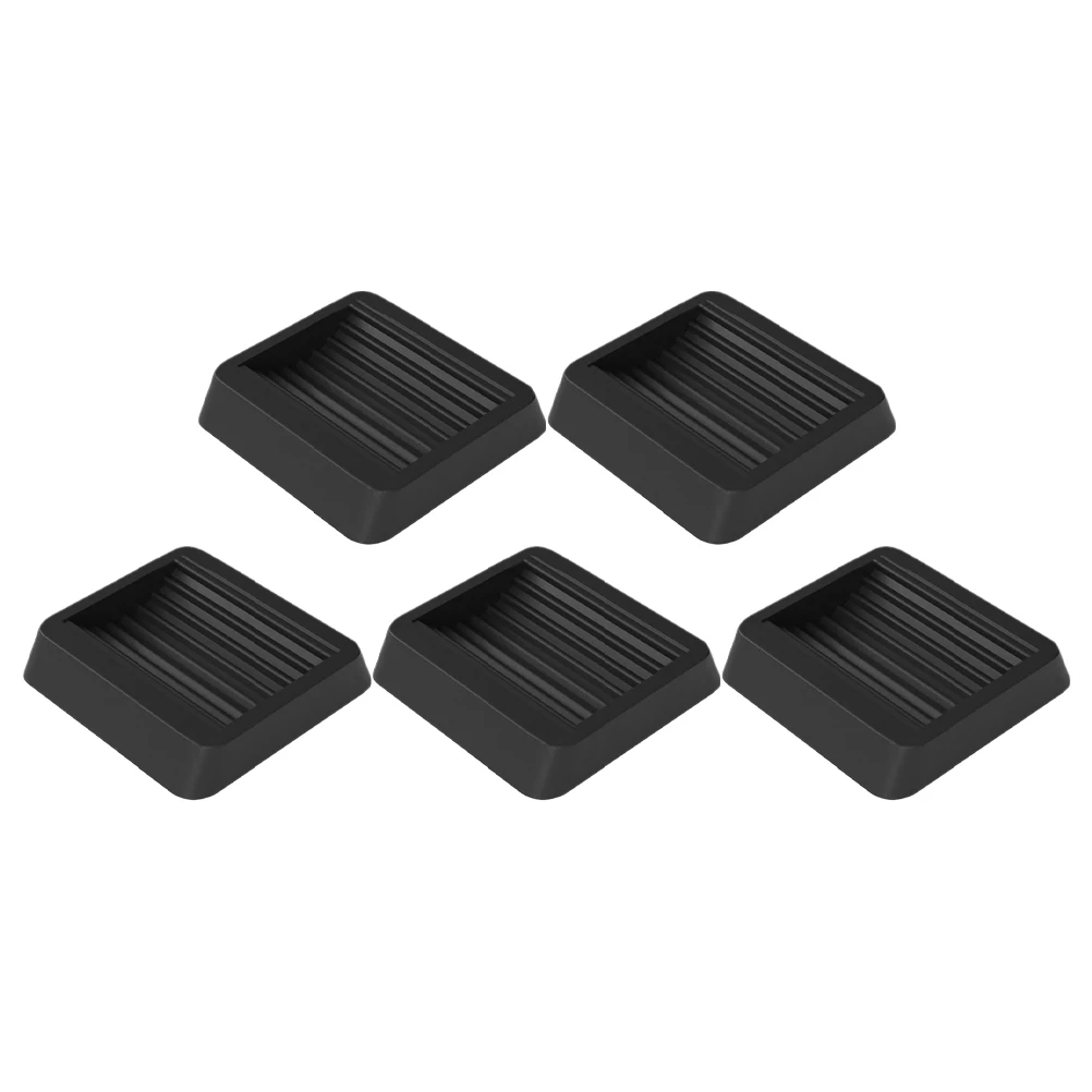 

5 Pcs Roller Sliding Chair Floor Cushion Desk Wheel Stops Chairs Household Anti-skid Pad Tpu Stopper Office