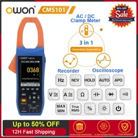 OWON CMS101 3-In-1 1000A AC/DC Handheld Clamp Meter+Oscilloscope Bluetooth Recorder Function NCV Digital Multifunction Meter