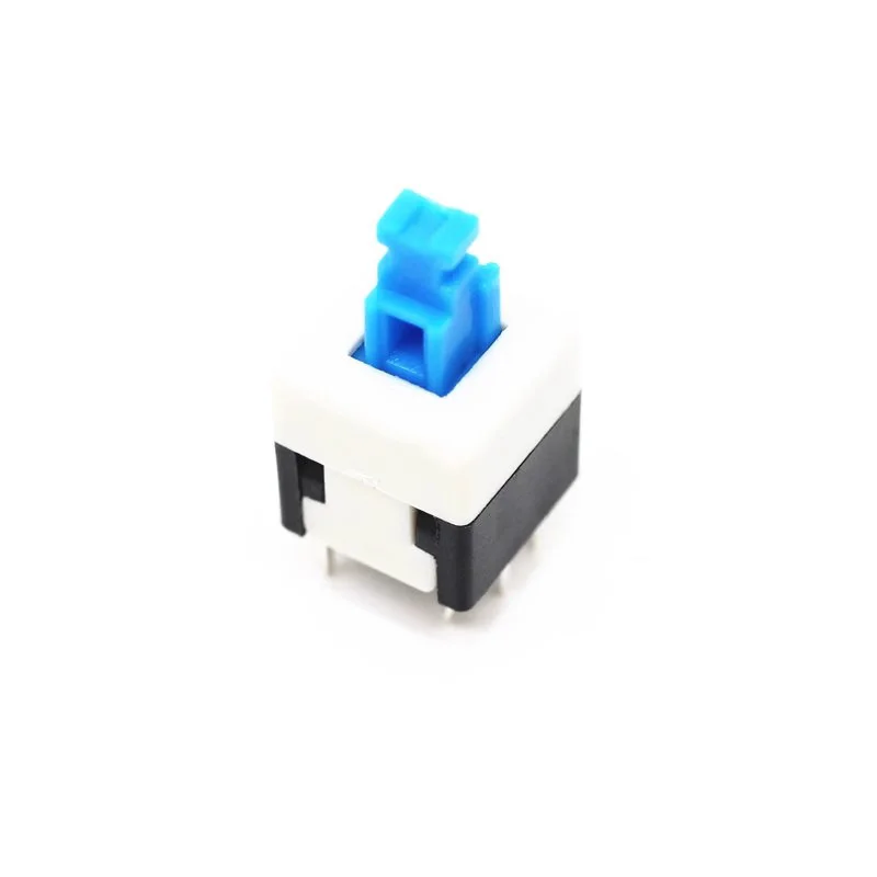 2PCS Button switch Key Six-pin switch 5.8 x 5.8 7 x 7 8 x 8 8.5 x 8.5MM Self-locking non-locking switch Six-pin