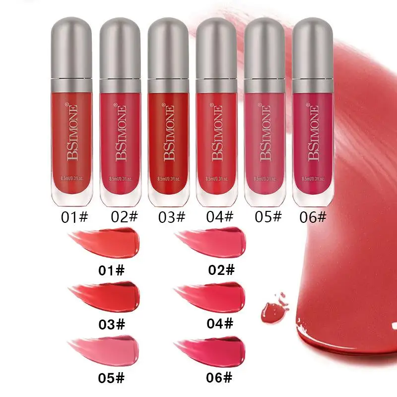 ملمع شفاه مات من بي سيمون، أحمر شفاه سائل مخملي غير لاصق، طويل الأمد، عالي التصبغ، مرطب ومغذي للشفاه