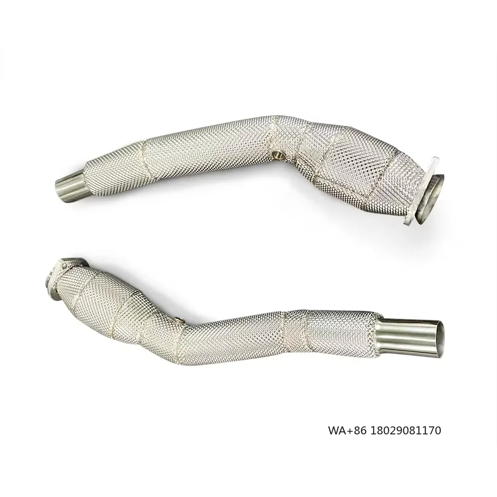 

Система выхлопной трубы из нержавеющей стали для XKR-S 5.0T 2009-2019, прямые продажи с завода, идеальная установка, гоночные запчасти