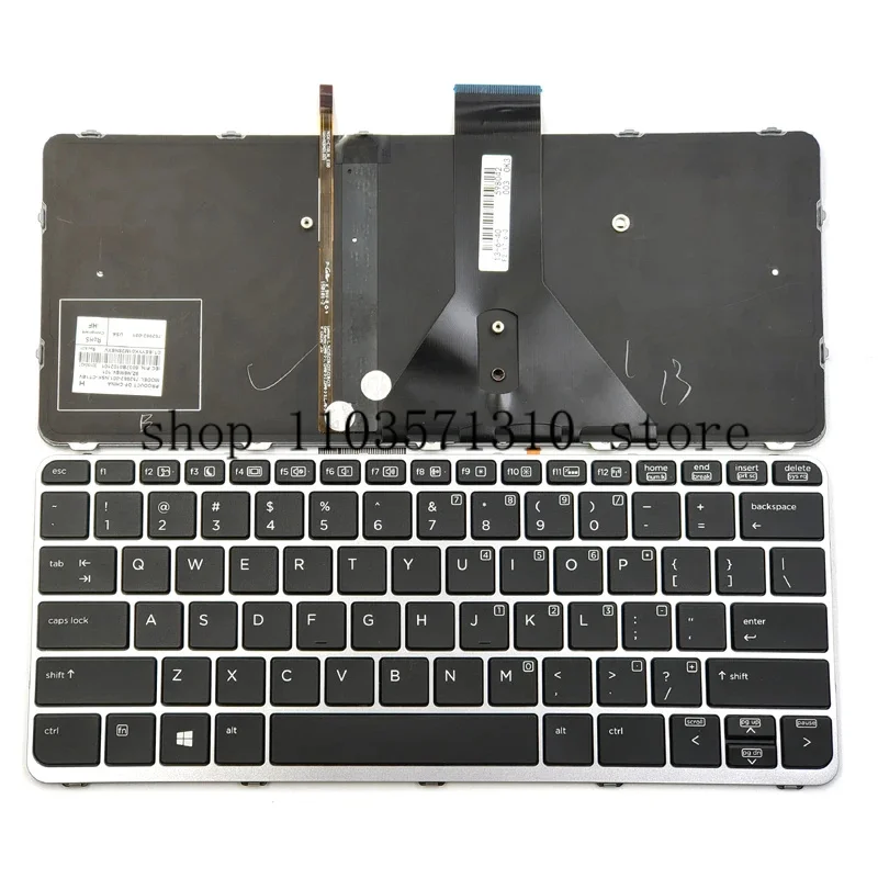 New laptop keyboard for HP EliteBook Folio 1020 G1 1030 G1 series