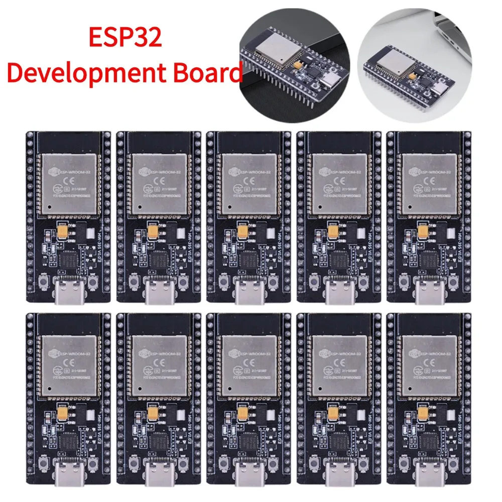 

1 шт., 32 Мбит SPI Flash, беспроводной модуль ESP32--32 CP2102, макетная плата, Wi-Fi, Bluetooth-совместимый для умного дома, мобильного IoT