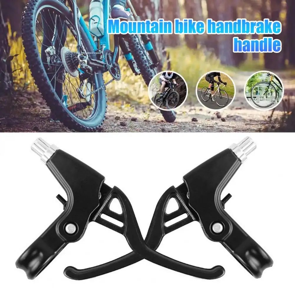 Road Bike Brake Lever Universal Aluminum Alloy Bicycle Brake Lever for Mountain Road Kids Bikes Ergonomic Anti-slip Handlebar