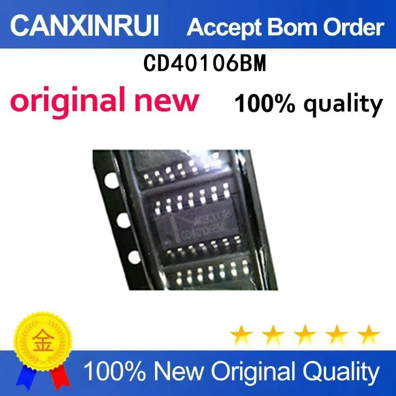 (5-100 Pieces) Brand new original CD40106BM CD40106 patch SOP-14 spot chip
