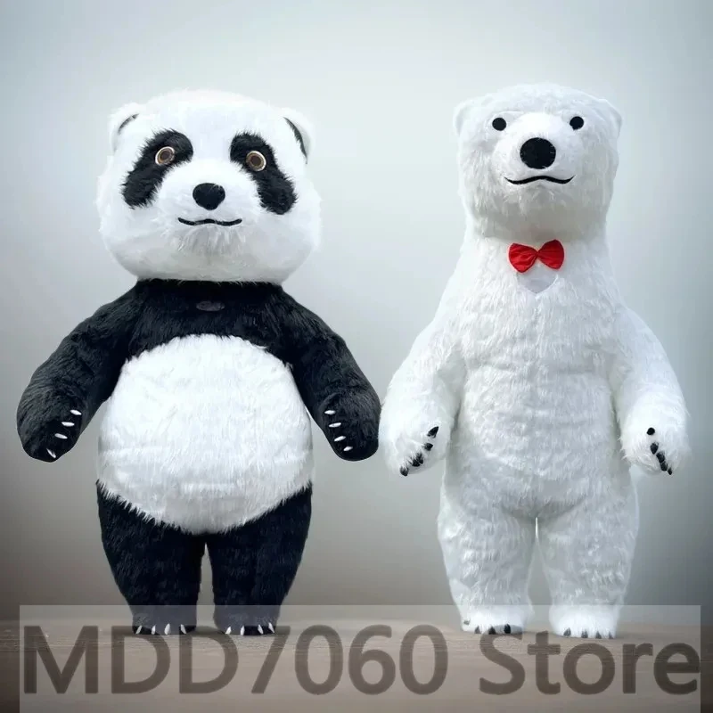 

Giant Panda Inflatable Suit Street Funny and Fun Polar Bear mascot suit Birthday Party Cosplay Doll Inflatable mascot suit