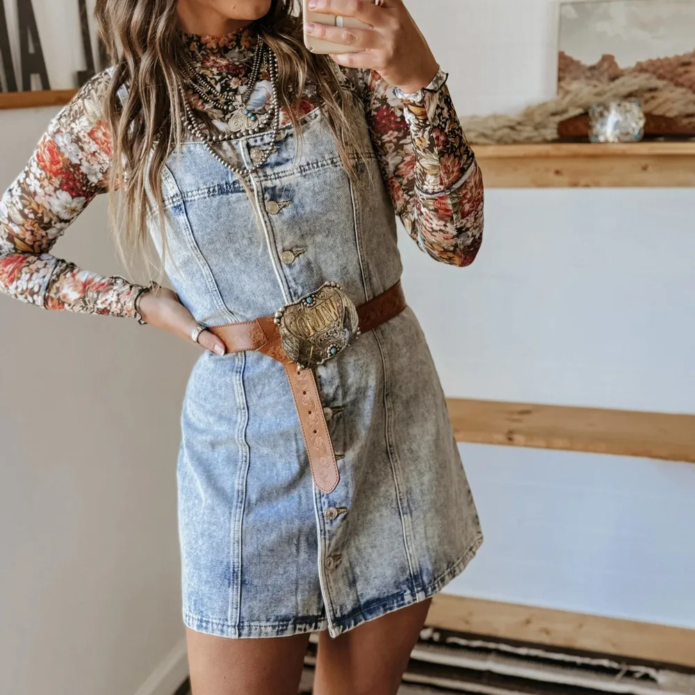 

Denim Dress Women Dresses Sleeveless Single Breasted Y2k Party Mom Jeans Vestidos Streetwear High Waist 2025 Summer Sundress