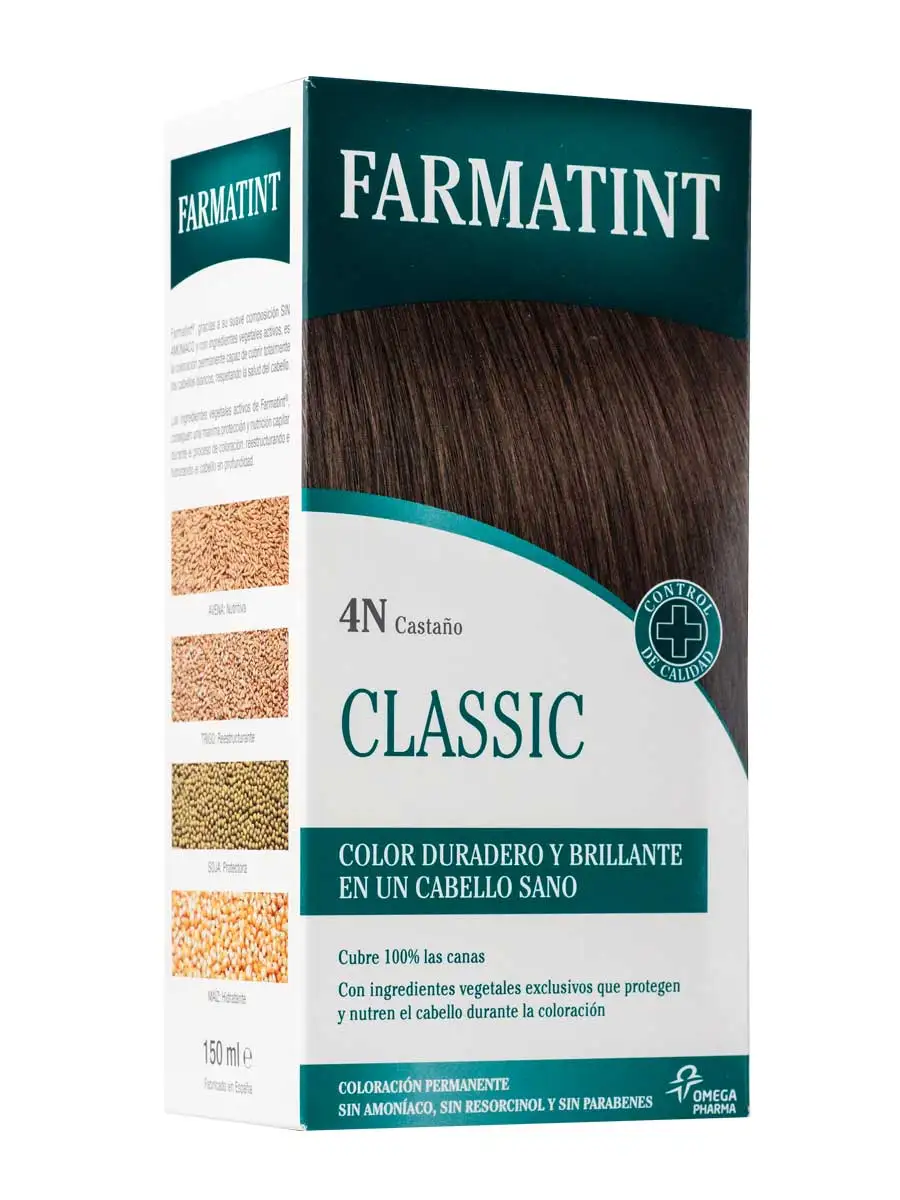 Farmatint 4n chestnut 135 ml-cover gray hair and take care of your hair