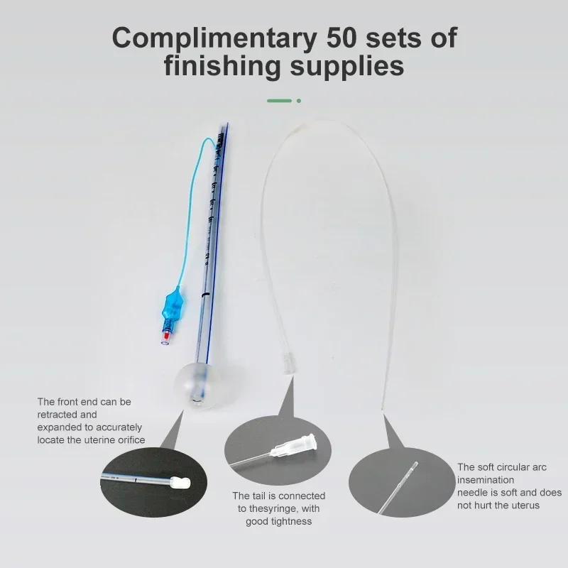 

2026/TCI-6 Veterinary Insemination Instrument Digital AI Visible Artificial Insemination for Cows Dogs